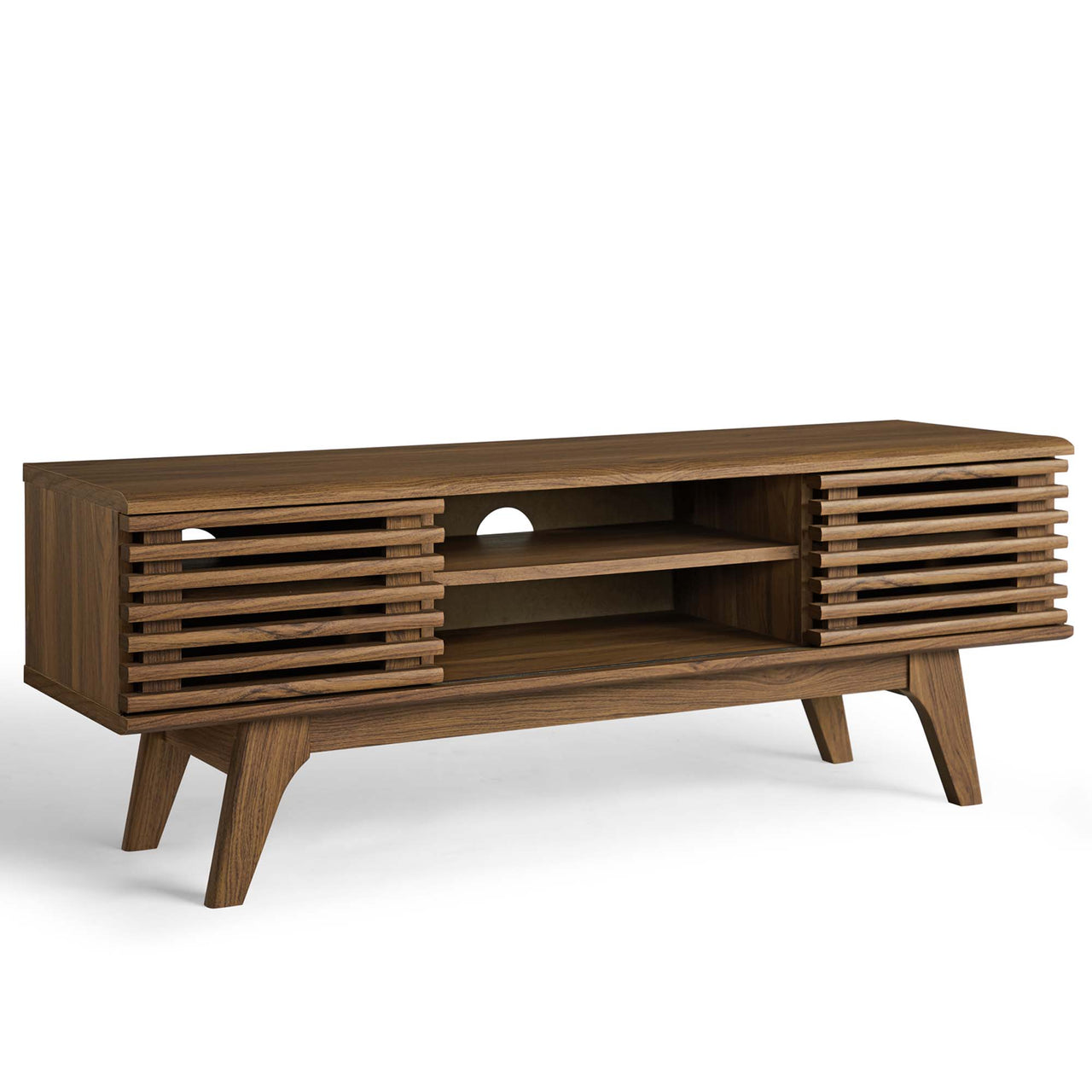 Ventra Entertainment Center, Small, Walnut