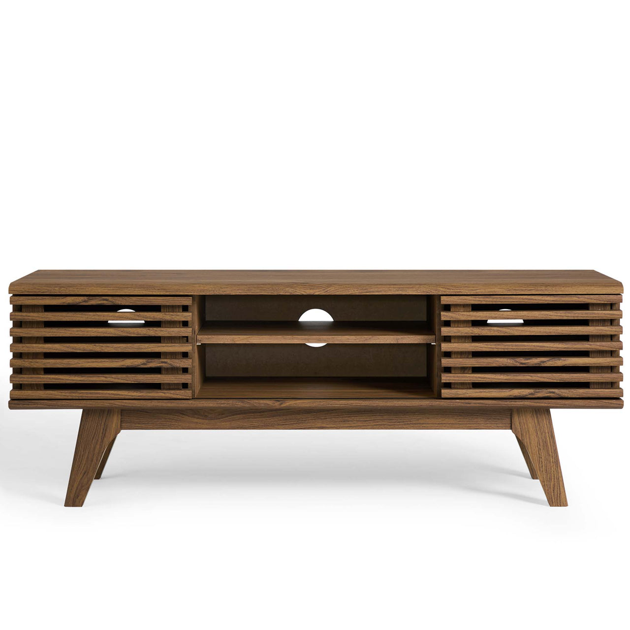 Ventra Entertainment Center, Small, Walnut