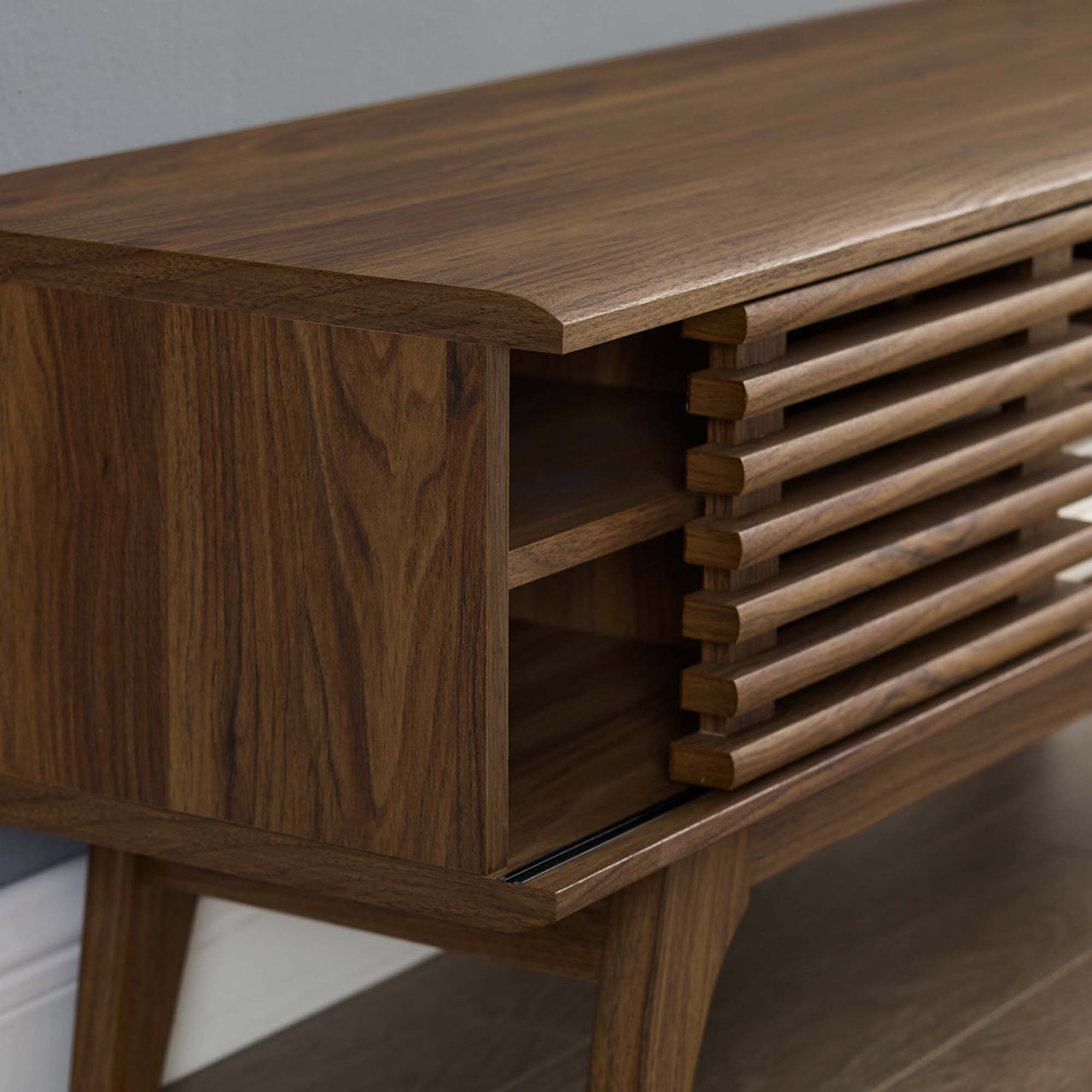 Ventra Entertainment Center, Small, Walnut