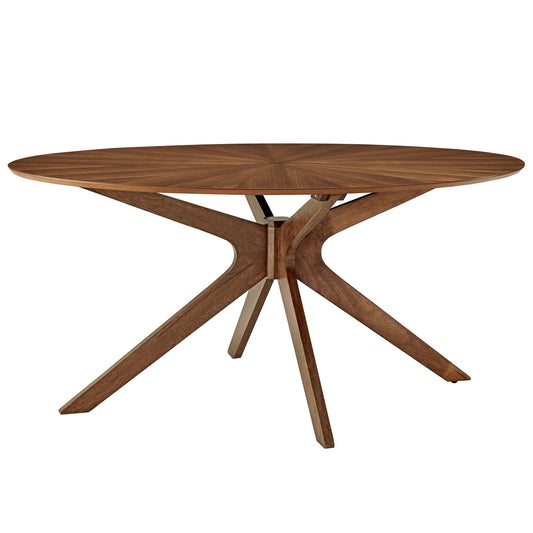 Nexus Oblong Dining Table, Small, Walnut