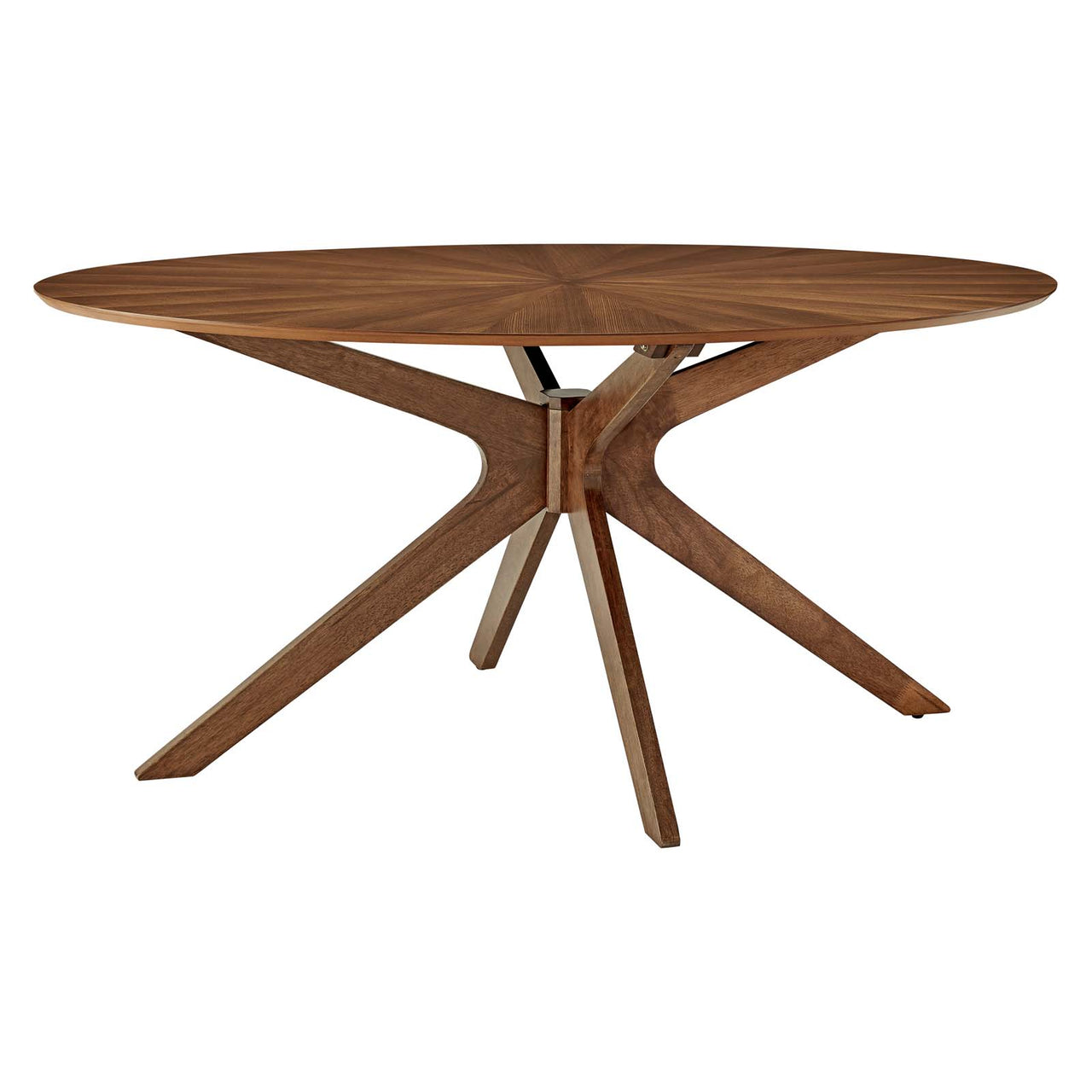 Nexus Oblong Dining Table, Small, Walnut