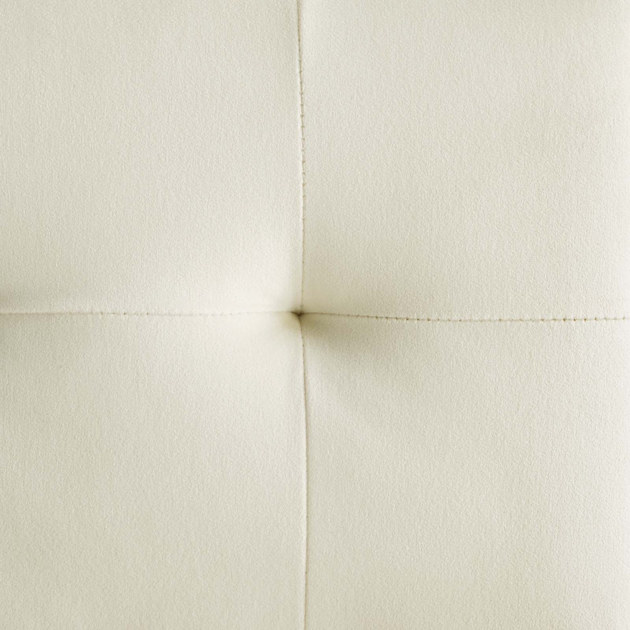 Circuit Upholstered Velvet Counter Stool, Ivory