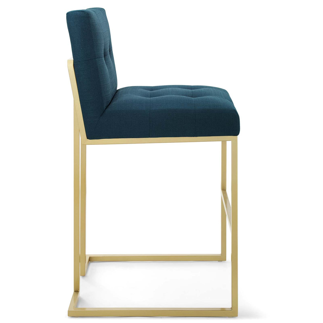Circuit Upholstered Bar Stool, Azure