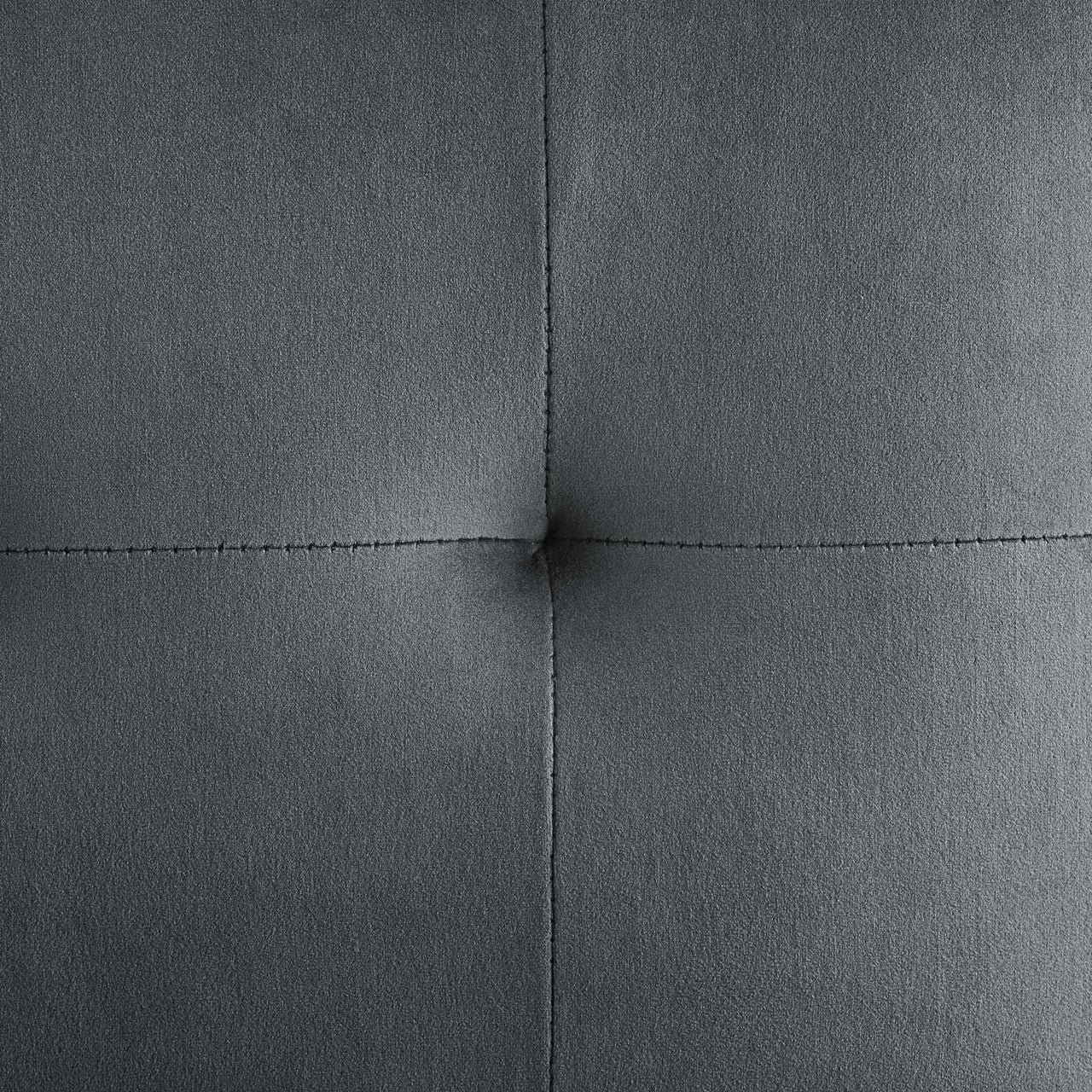 Circuit Upholstered Velvet Bar Stool, Charcoal