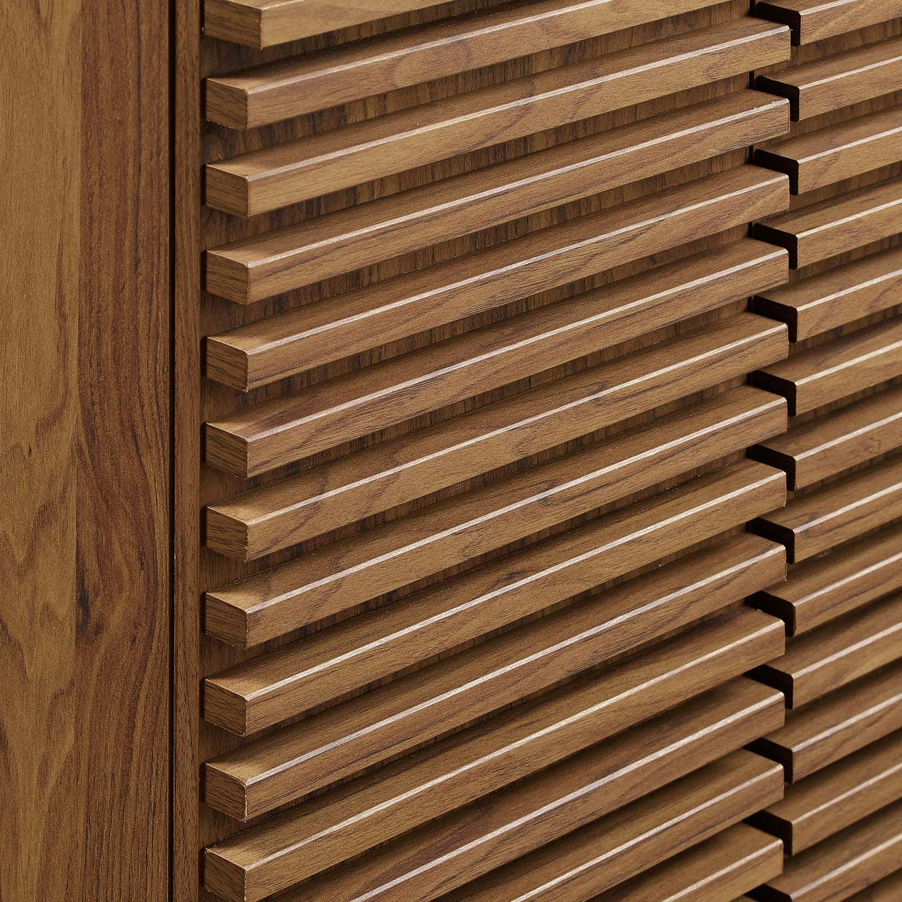 Ventra Vanity Unit, Small, Walnut & White