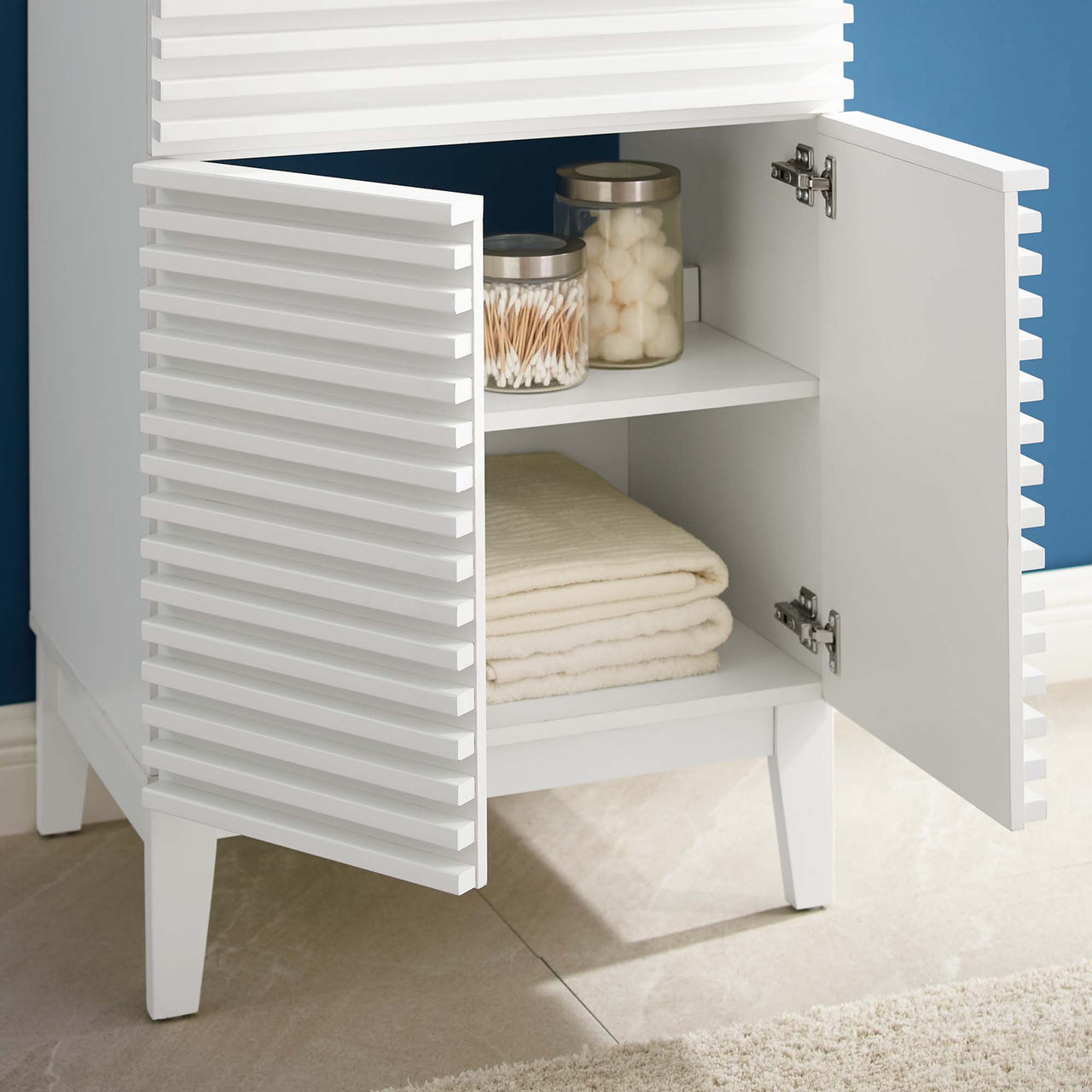 Ventra Vanity Unit, Small, White