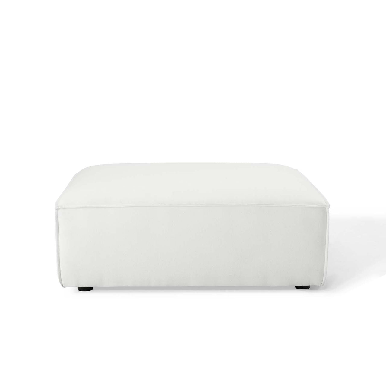 Phoenix Ottoman | Modular Sectional Component, White