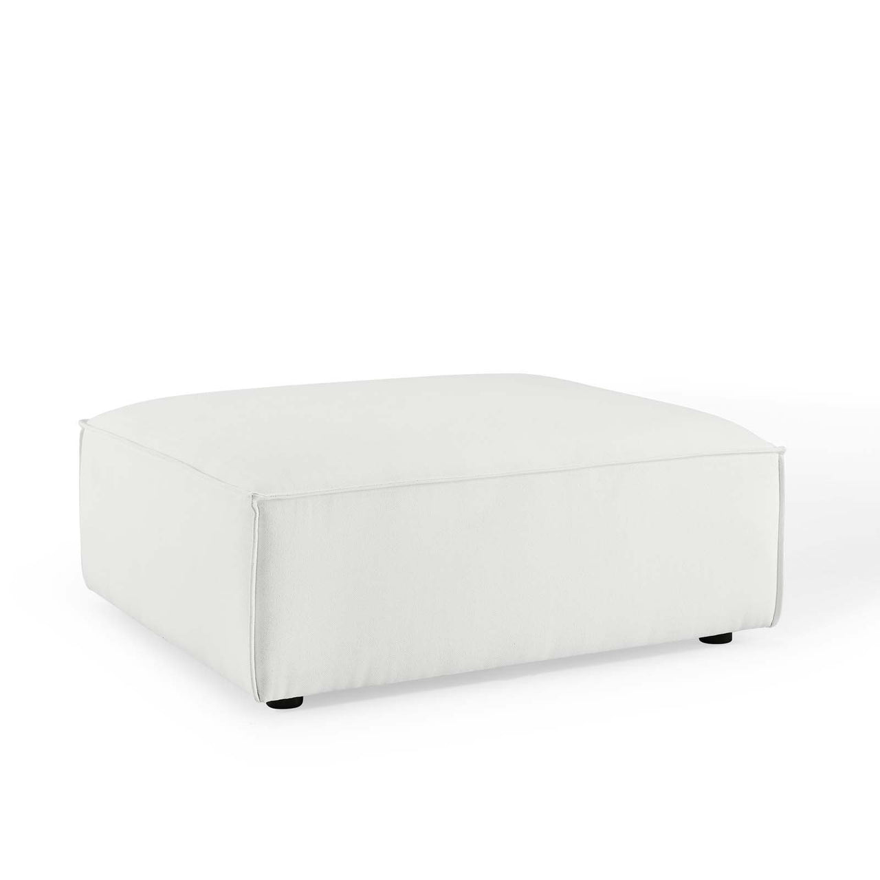 Phoenix Ottoman | Modular Sectional Component, White