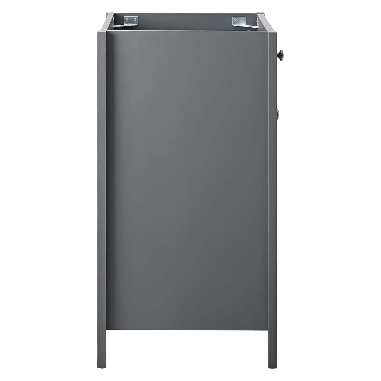 Tucker Vanity Base with Storage, Small, Gray