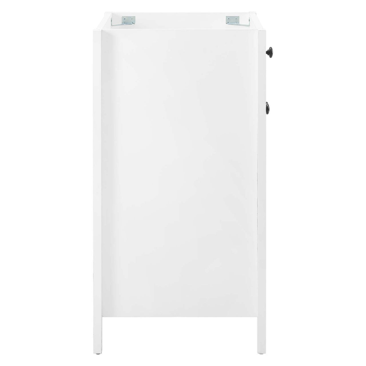 Tucker Vanity Base with Storage, Small, White