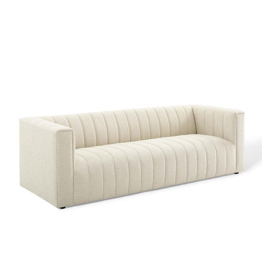 Avyelle Fabric Sofa, Beige