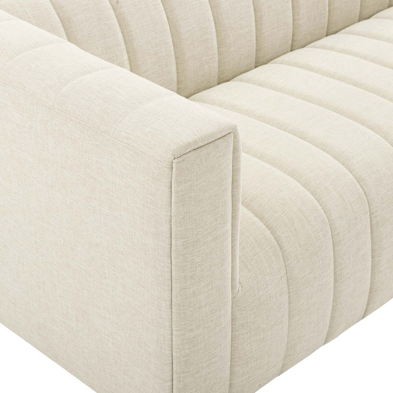 Avyelle Fabric Sofa, Beige