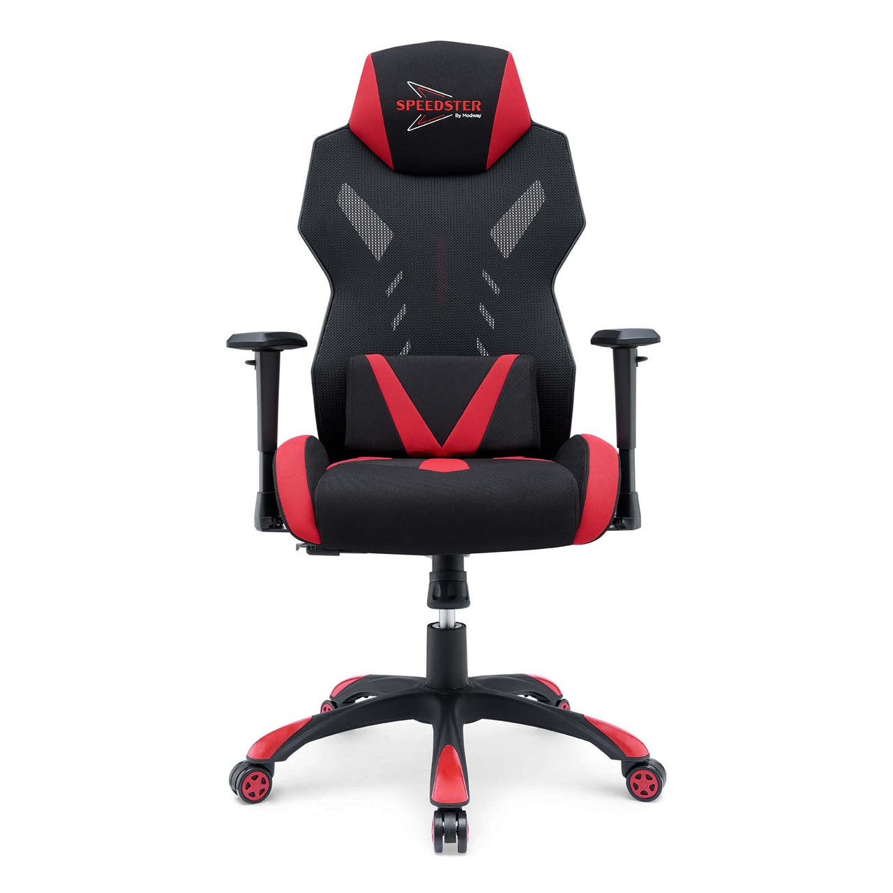 Vanquish Gaming Computer Chair, Black & Red