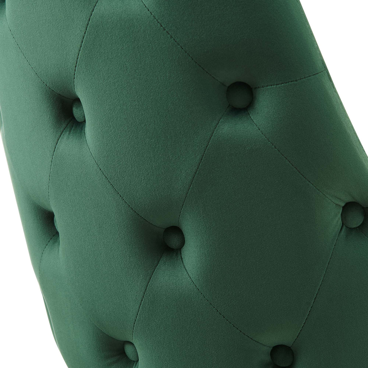Avira Velvet Dining Chair, Green