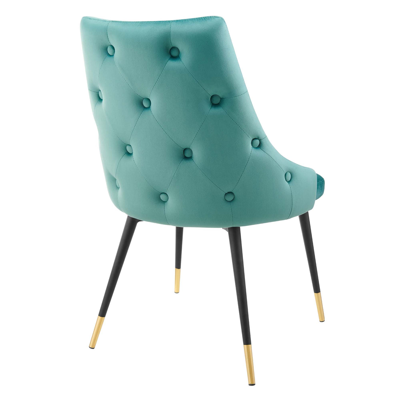 Avira Velvet Dining Chair, Teal