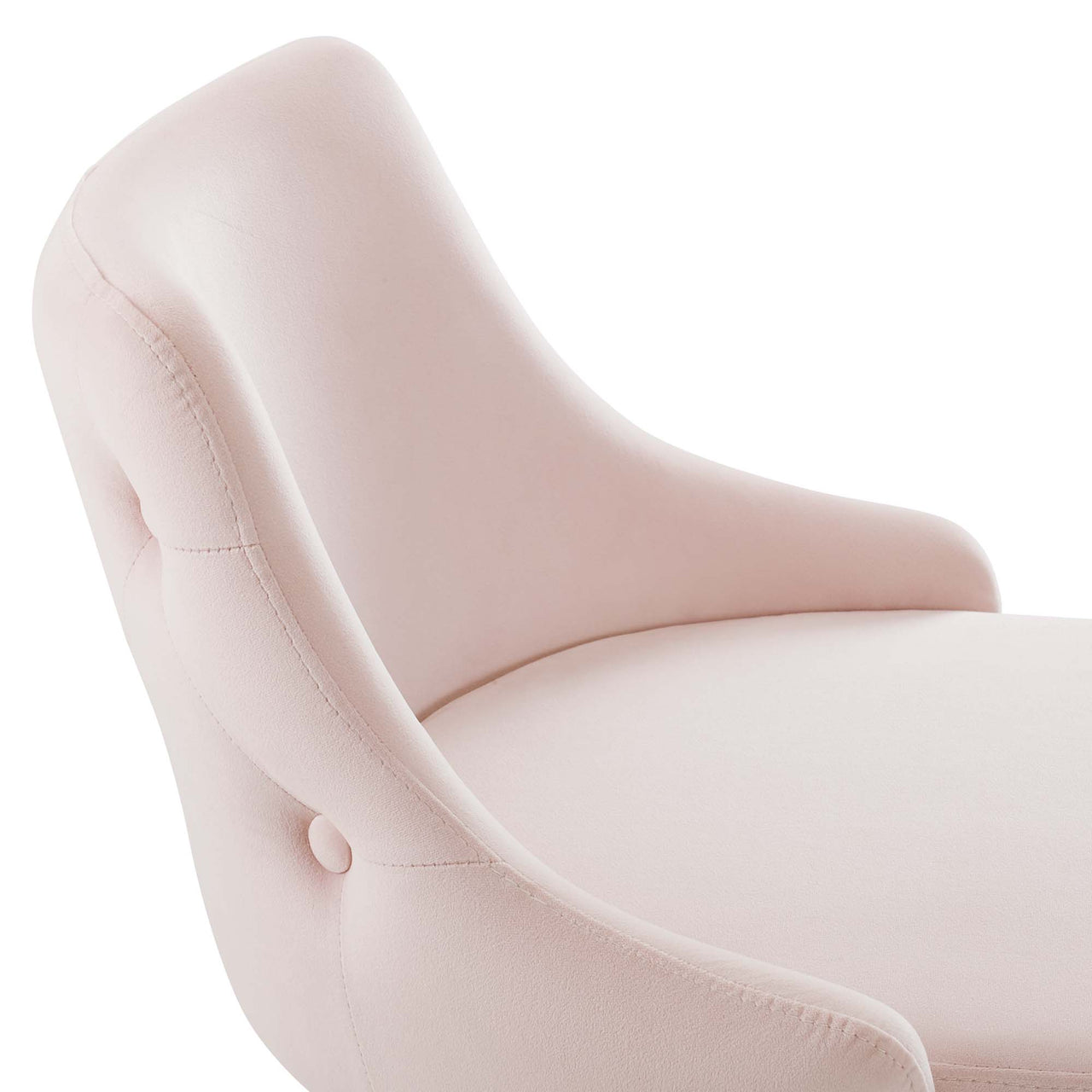 Avira Velvet Bar Stool, Pink