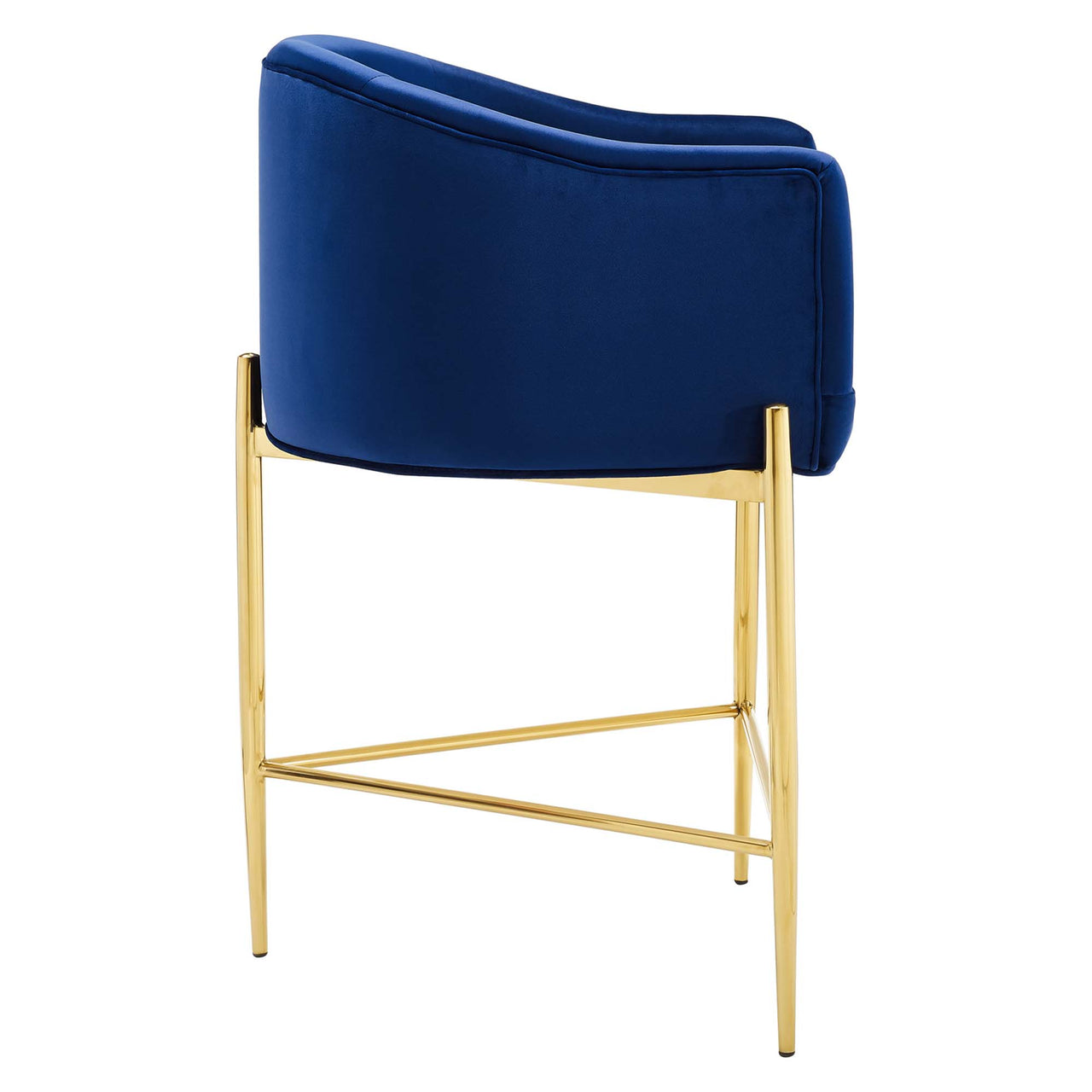 Civetta Counter Stool, Navy