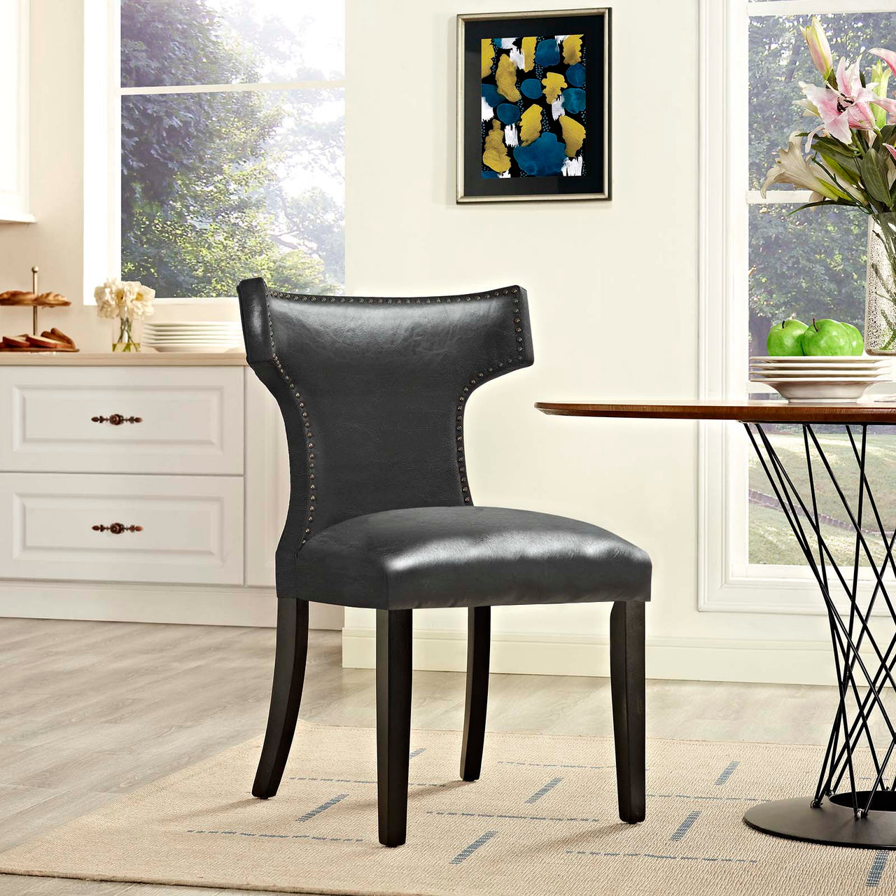 Vela Dining Chair, Black