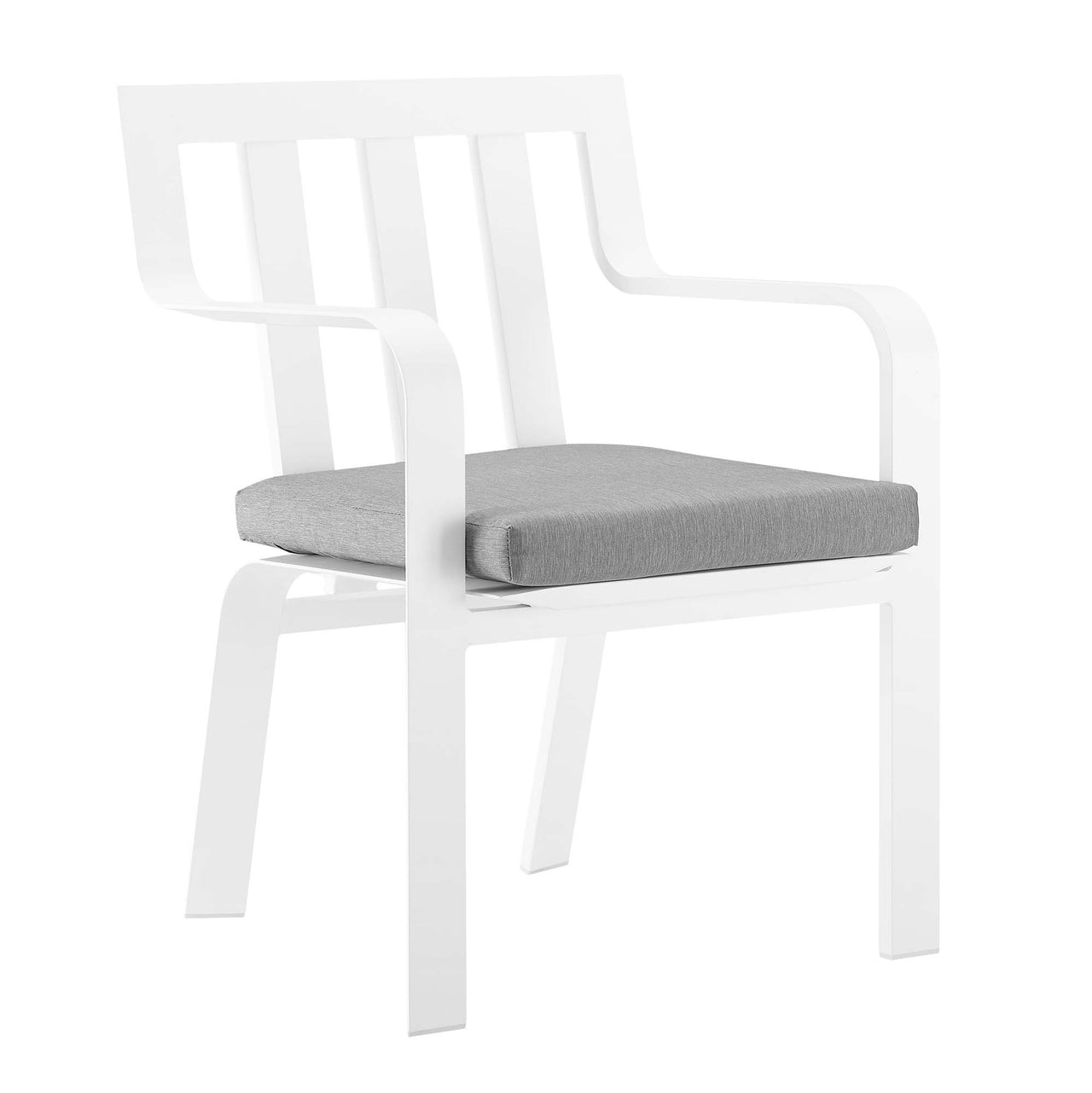 Tessan Alfresco Armchair Set of 2, White & Gray