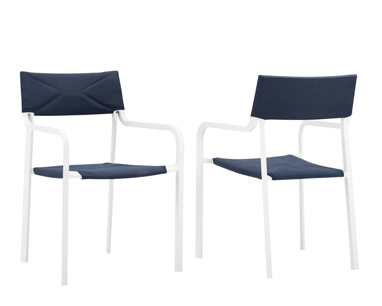 Caelen Alfresco Armchair Set of 2, Navy