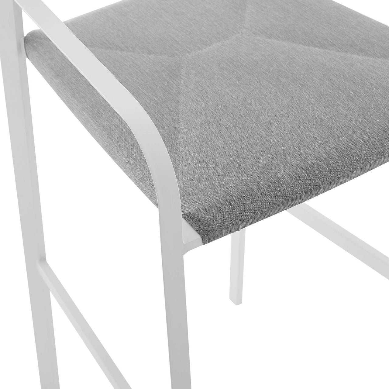 Caelen Alfresco Bar Stool Set of 2, Gray