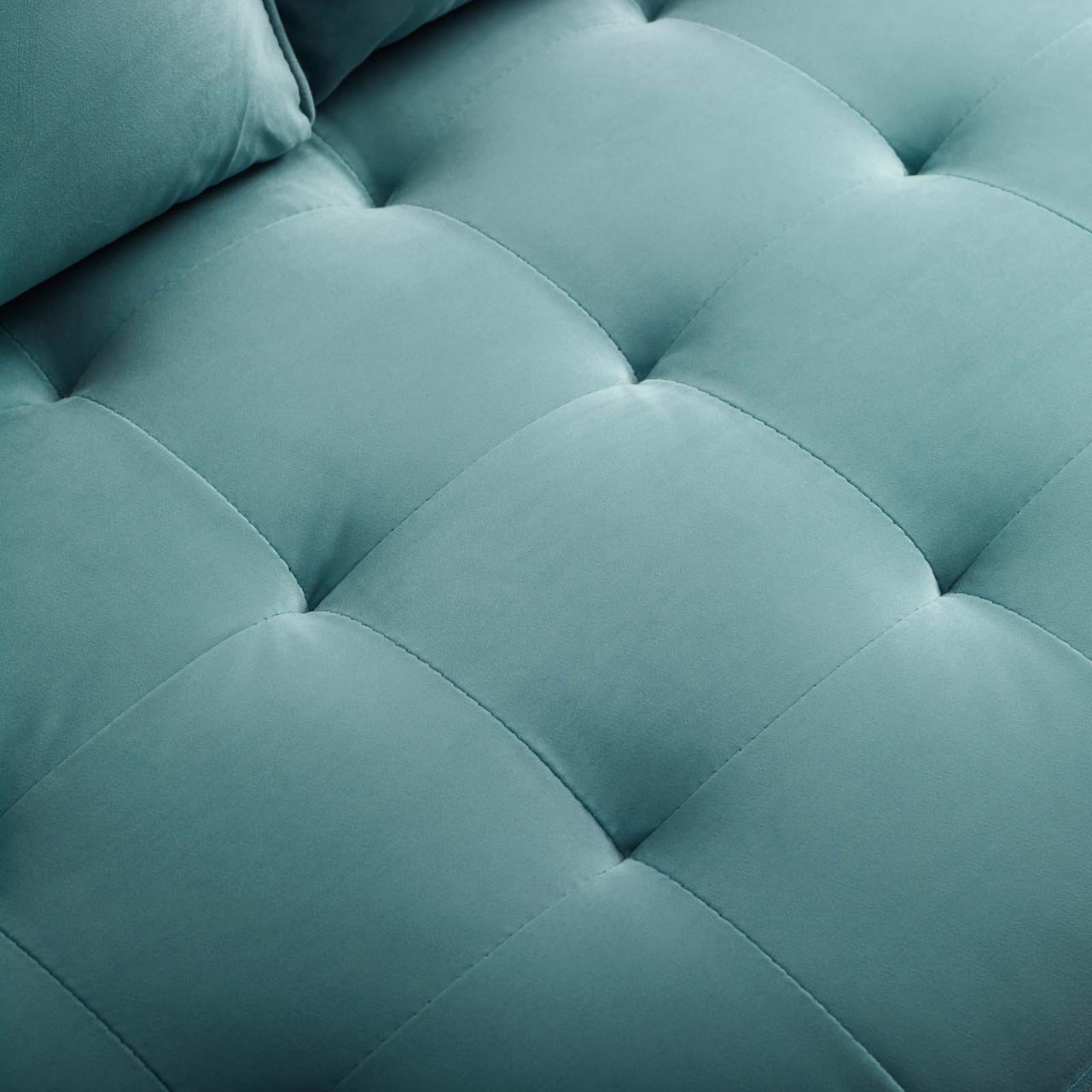 Bravien Upholstered Velvet Loveseat, Mint