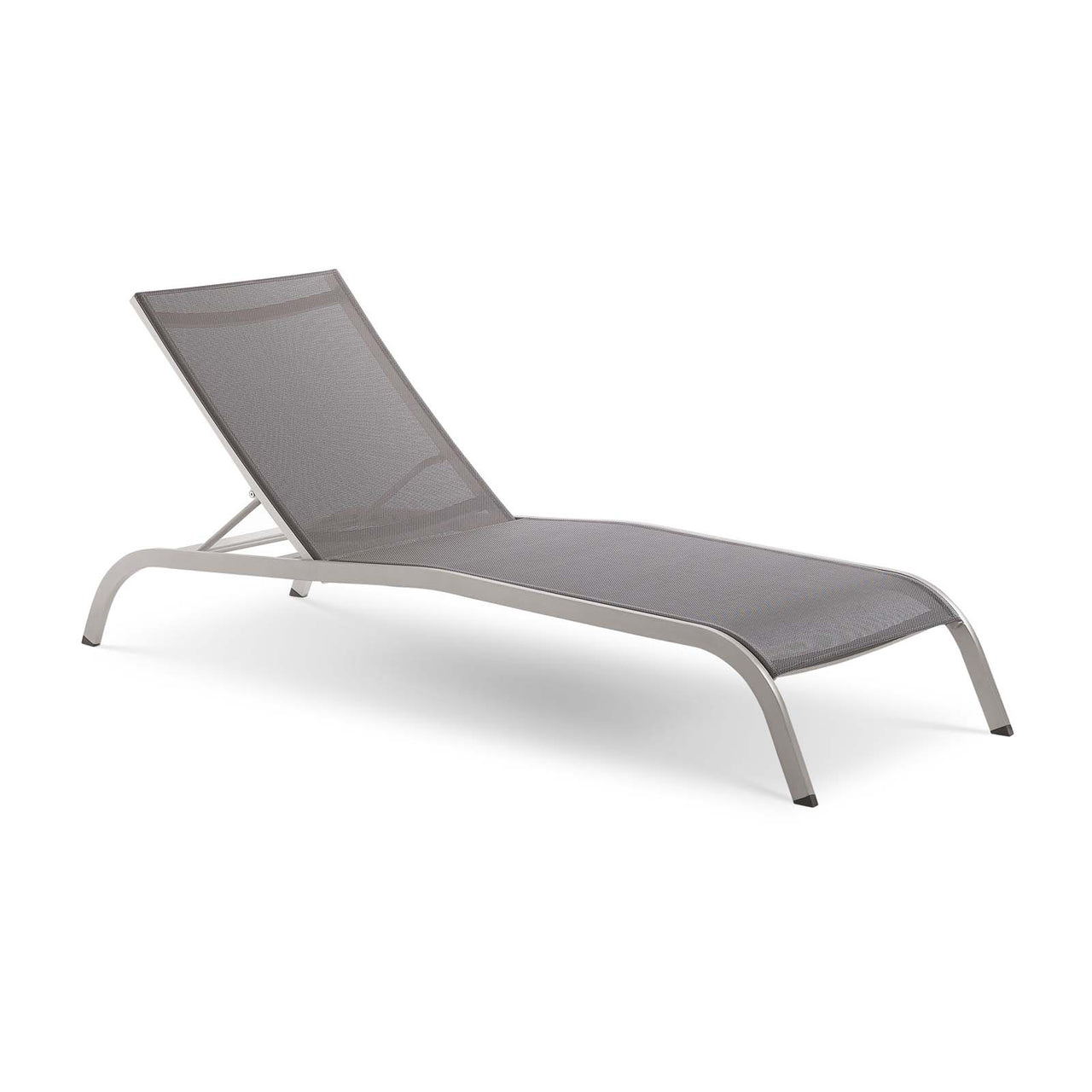 Triton Sunlounger Pair & Side Table Set, Gray