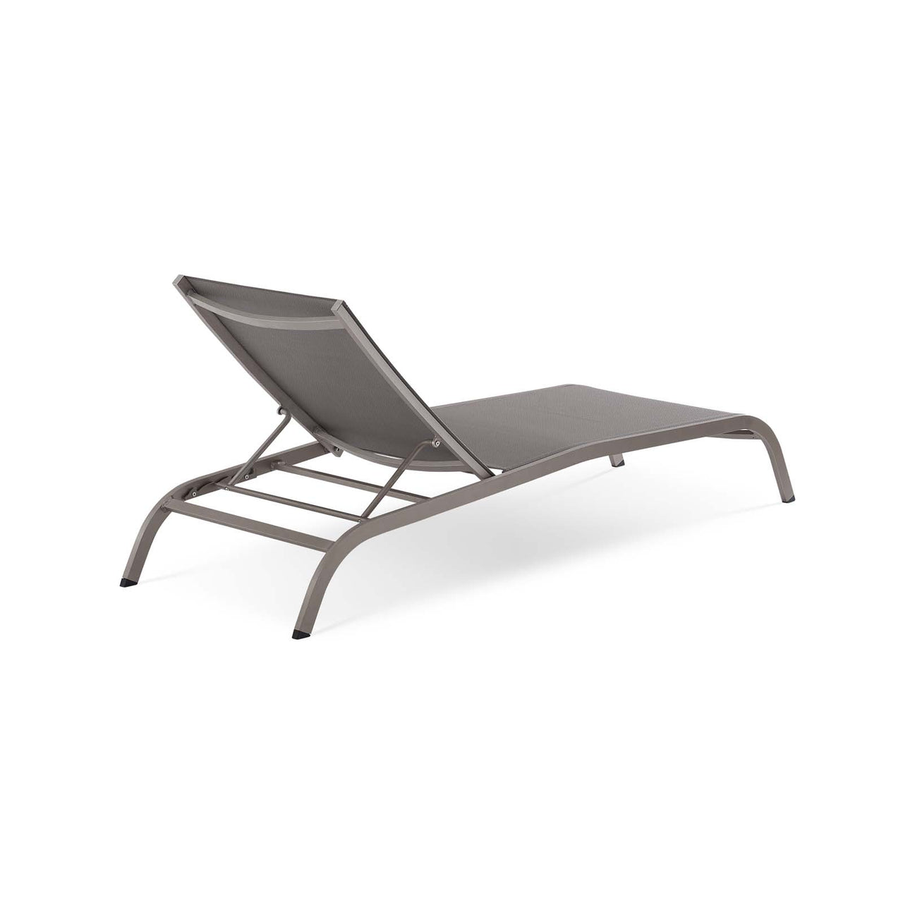 Triton Sunlounger Pair & Side Table Set, Gray