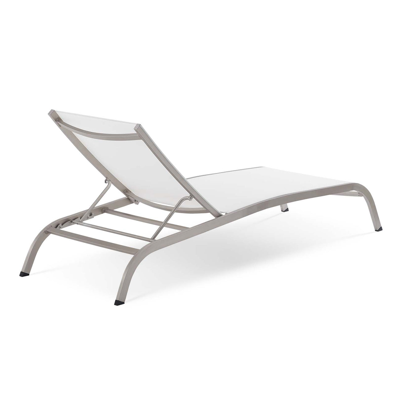 Triton Sunlounger Set of 4, White