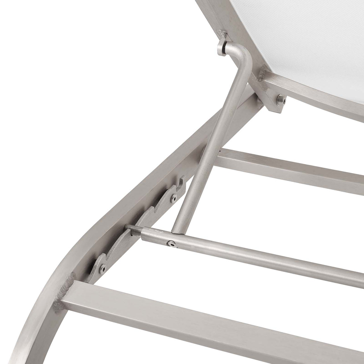 Triton Sunlounger Set of 4, White