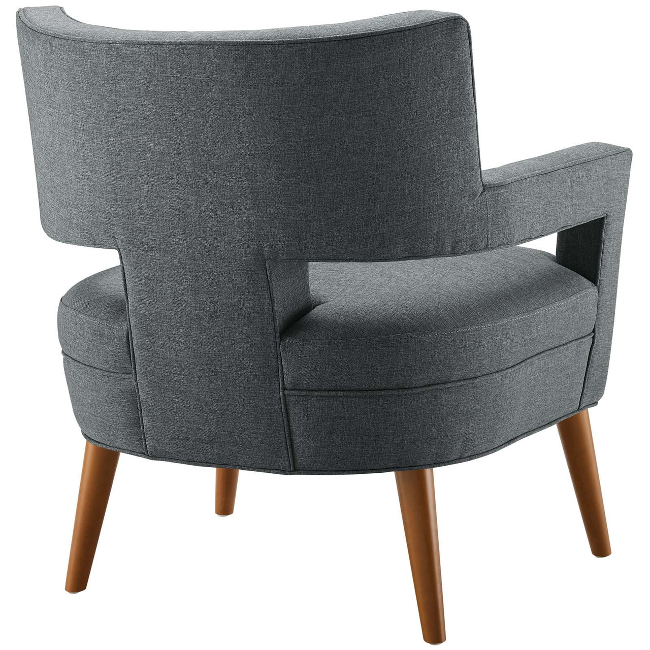 Alvyris Fabric Accent Chair Set of 2, Gray