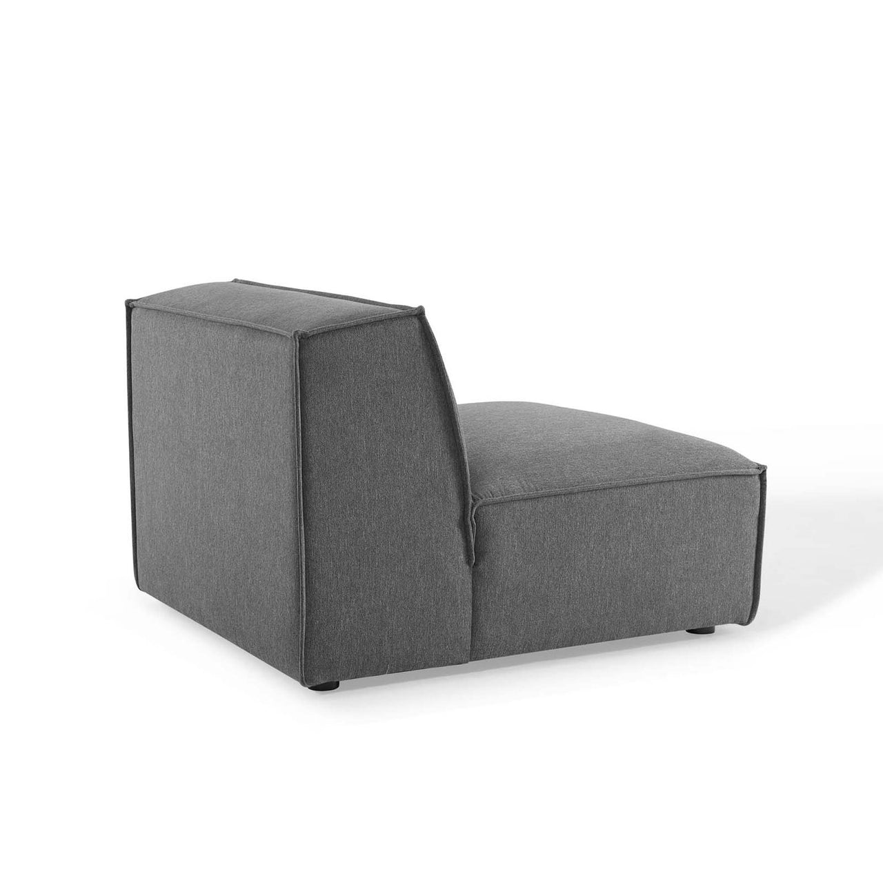 Phoenix 3-Piece Modular Sofa Sectional, Charcoal