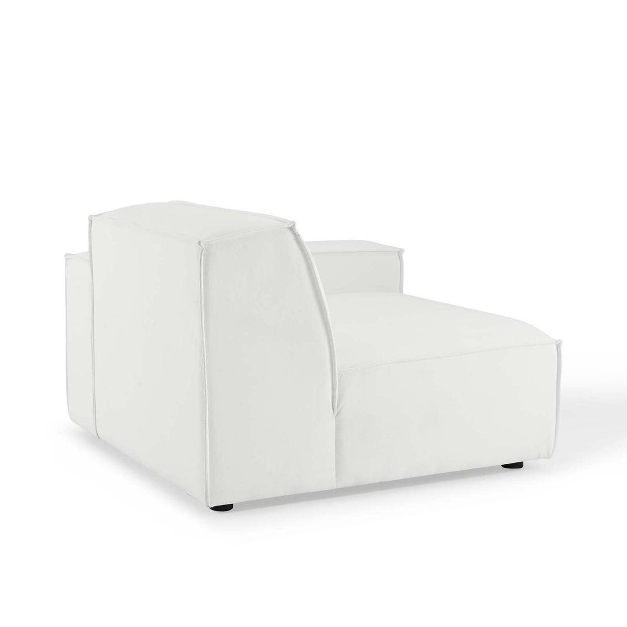 Phoenix 4-Piece Modular Sofa Sectional, White