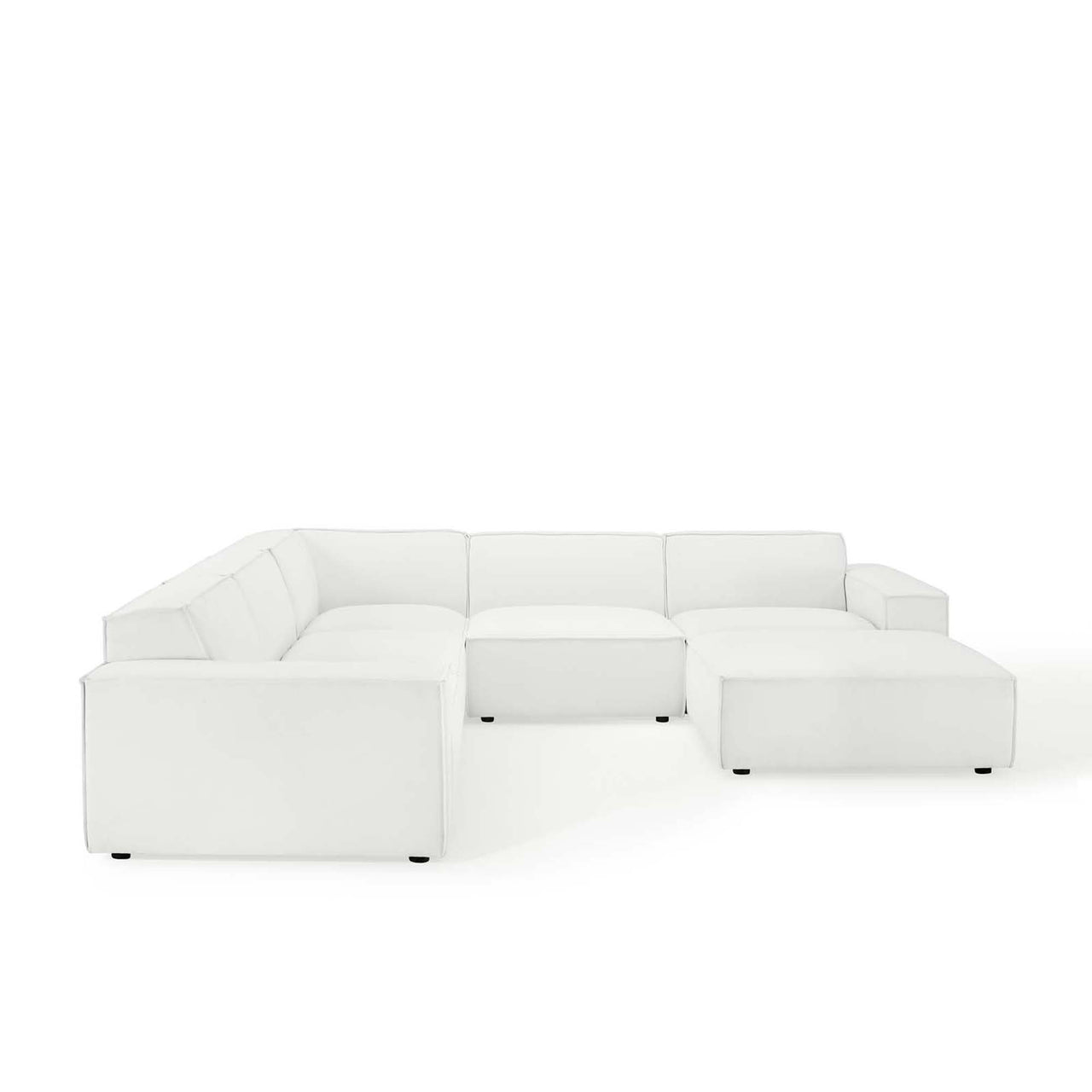 Phoenix 6-Piece Modular Sectional, White
