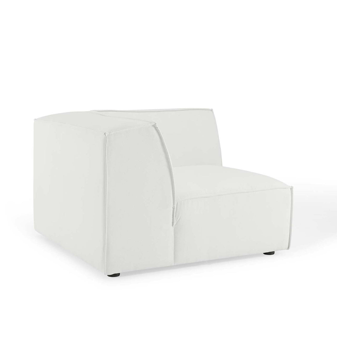 Phoenix 6-Piece Modular L-Shaped Corner Sectional, White