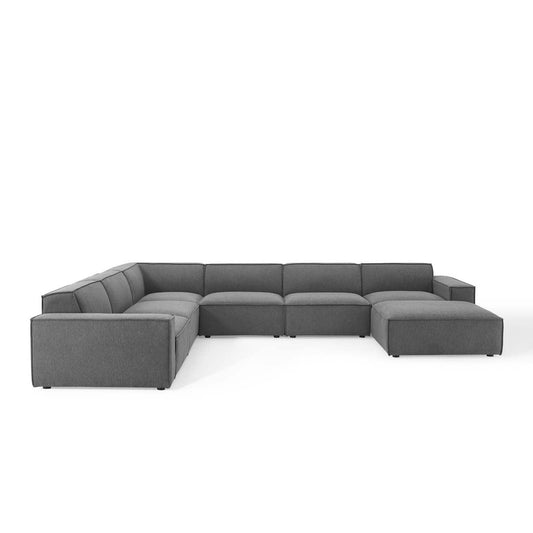 Phoenix 7-Piece Modular Sectional, Charcoal