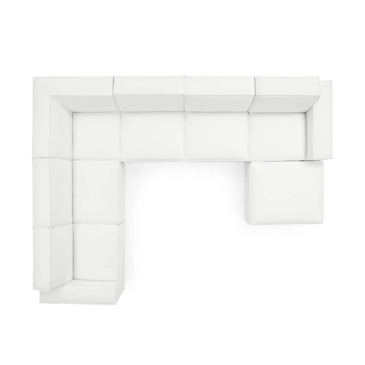 Phoenix 7-Piece Modular Sectional, White