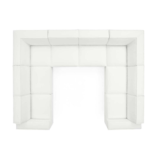 Restore 8-Piece Sectional Sofa Set, White
