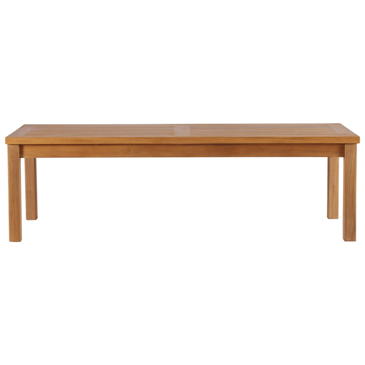 Rizer Alfresco Grade-A Teak Coffee Table, Natural Wood