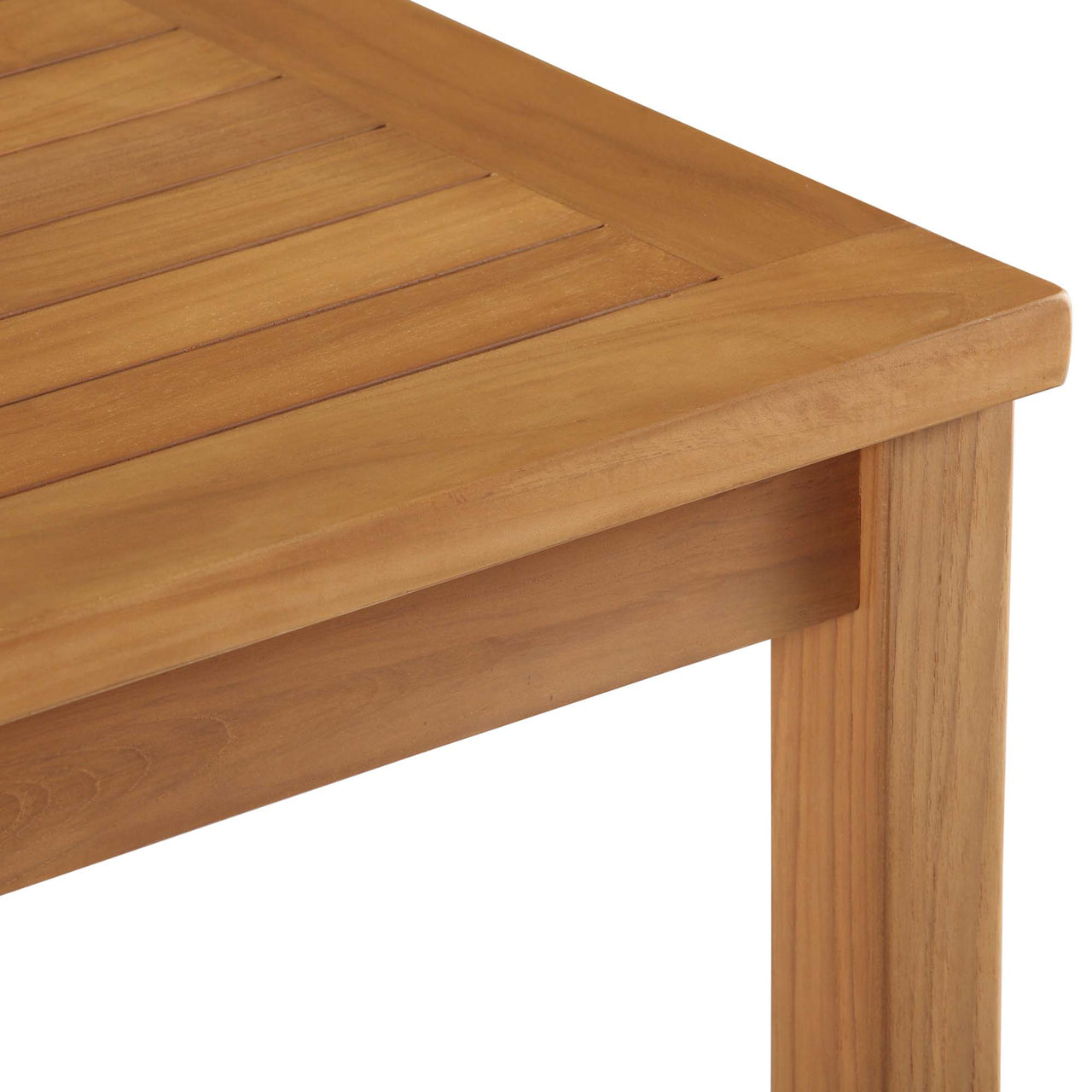 Rizer Alfresco Grade-A Teak Coffee Table, Natural Wood
