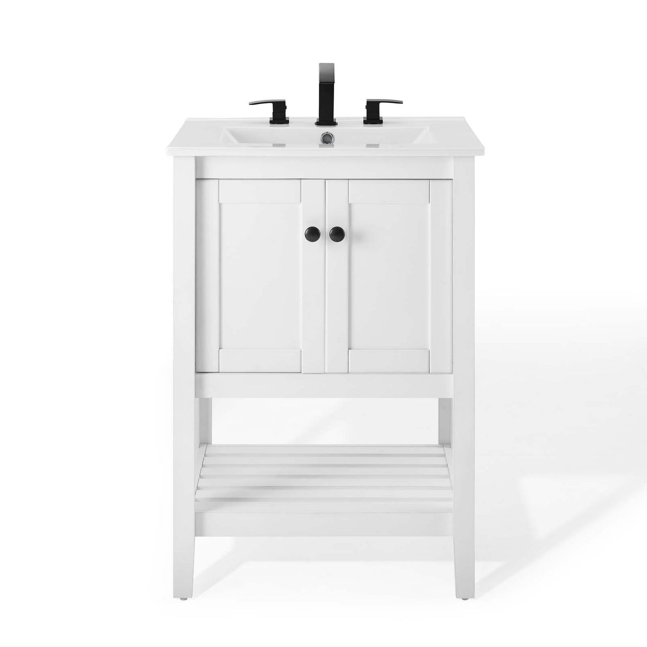 Carlyle Vanity Unit, Small, White
