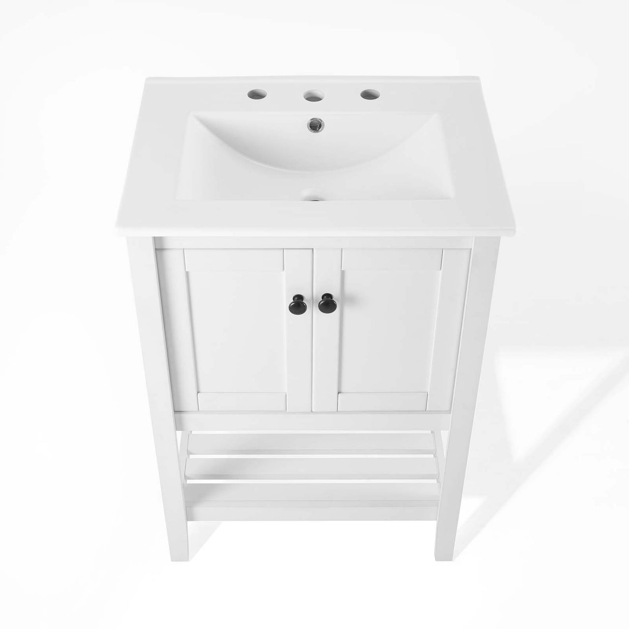 Carlyle Vanity Unit, Small, White