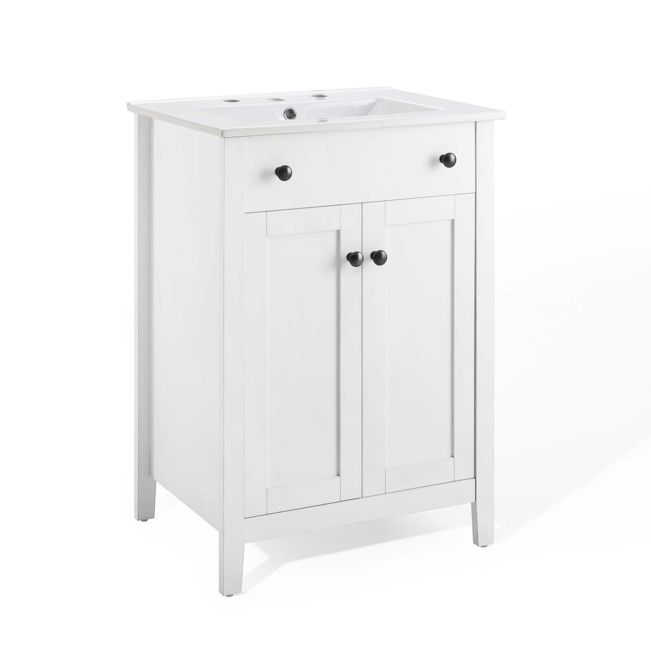 Tucker Vanity Unit, Small, White
