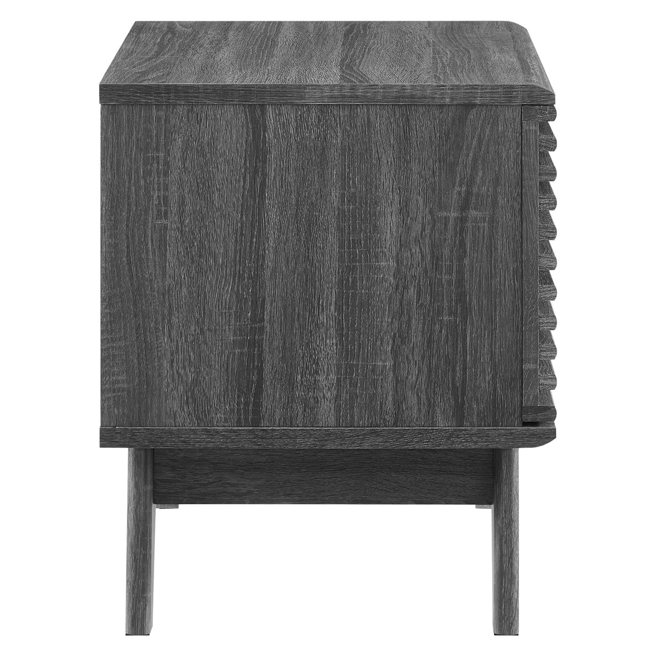Ventral Vinyl Cabinet, Small, Charcoal
