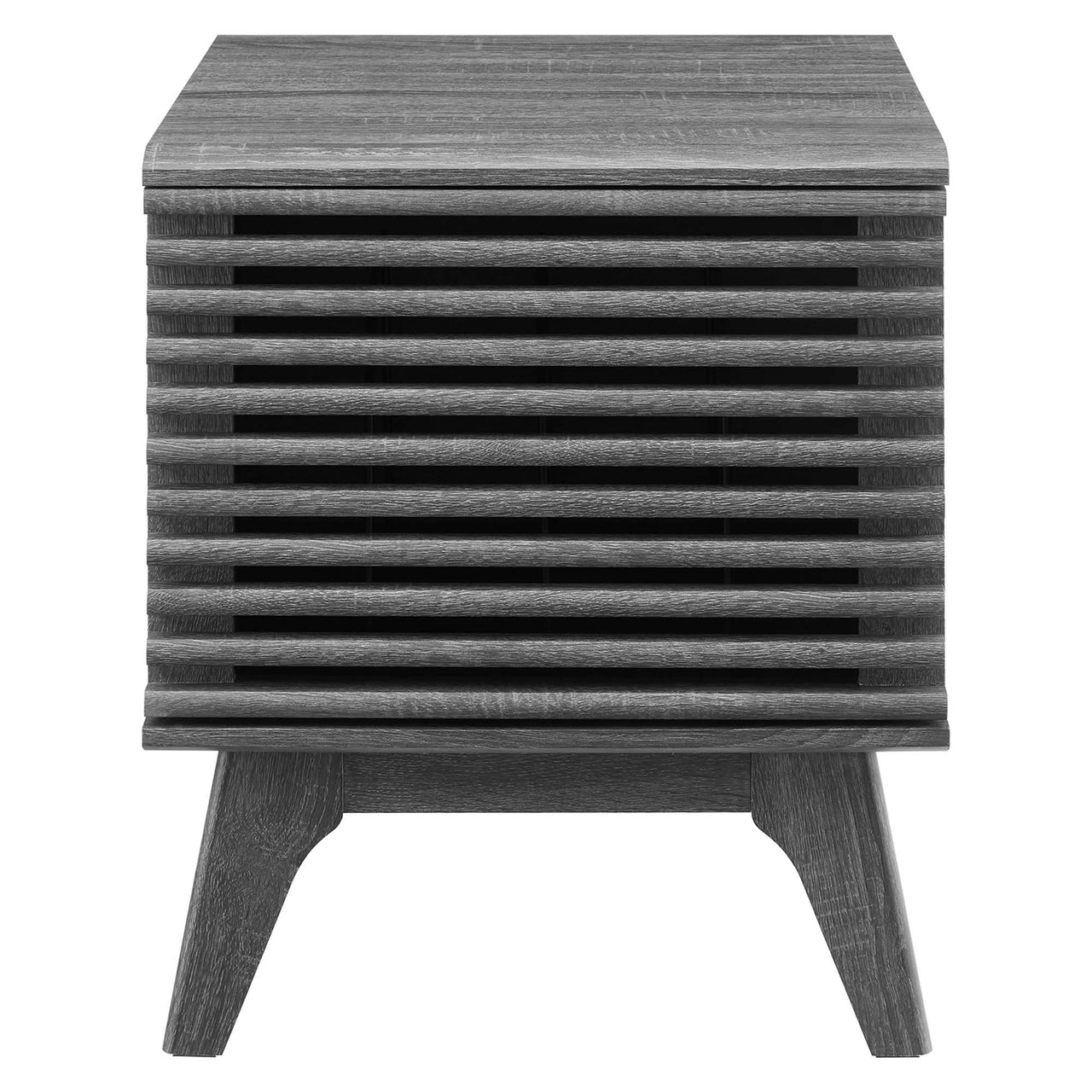 Ventral Vinyl Cabinet, Small, Charcoal