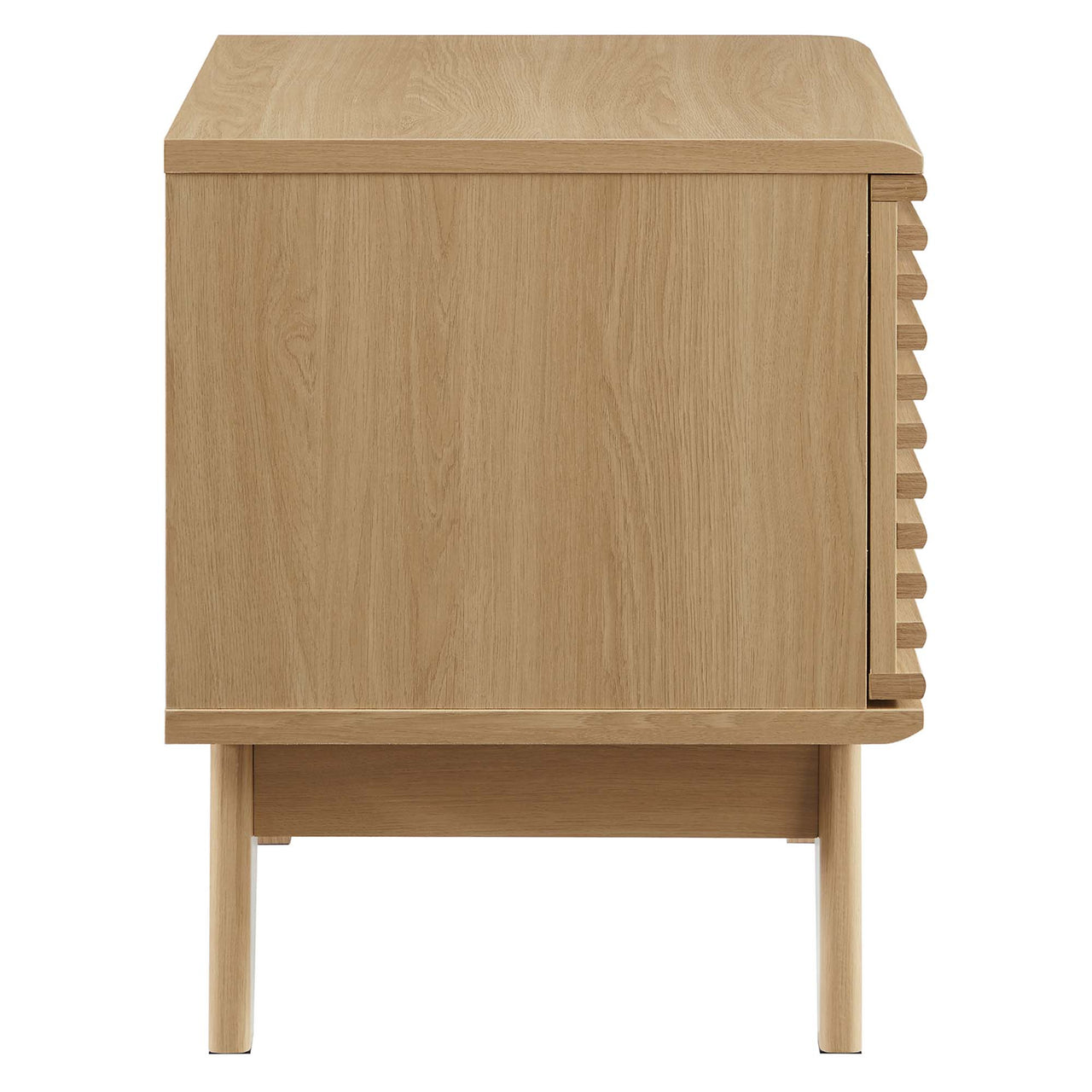 Ventral Vinyl Cabinet, Small, Oak