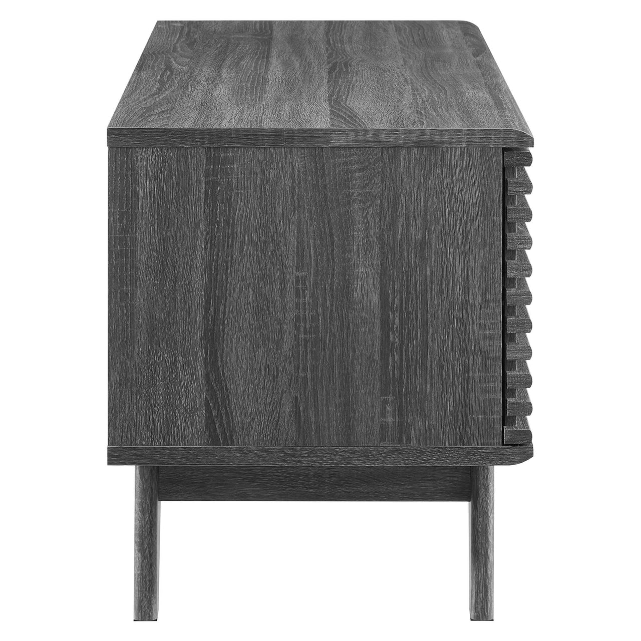 Ventral Vinyl Cabinet, Medium, Charcoal