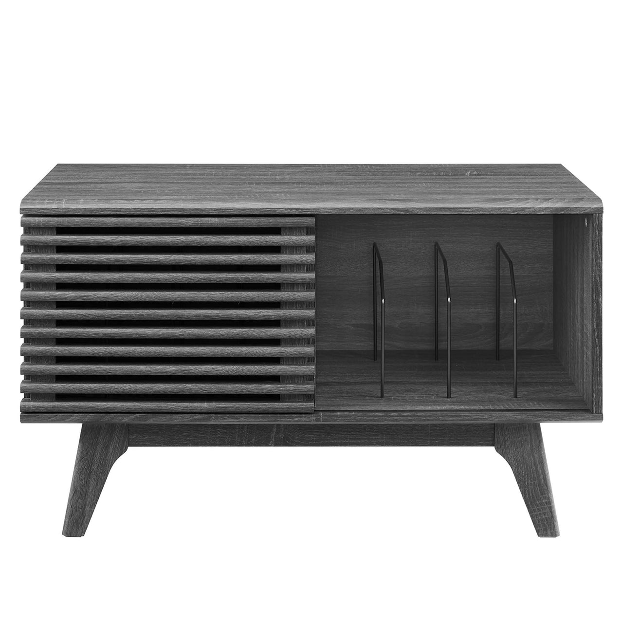 Ventral Vinyl Cabinet, Medium, Charcoal