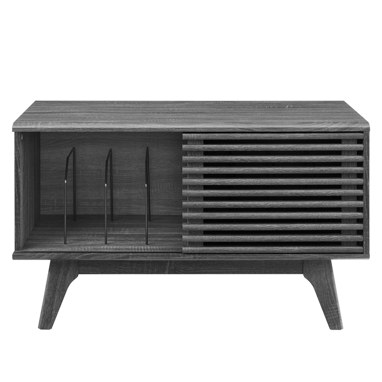 Ventral Vinyl Cabinet, Medium, Charcoal