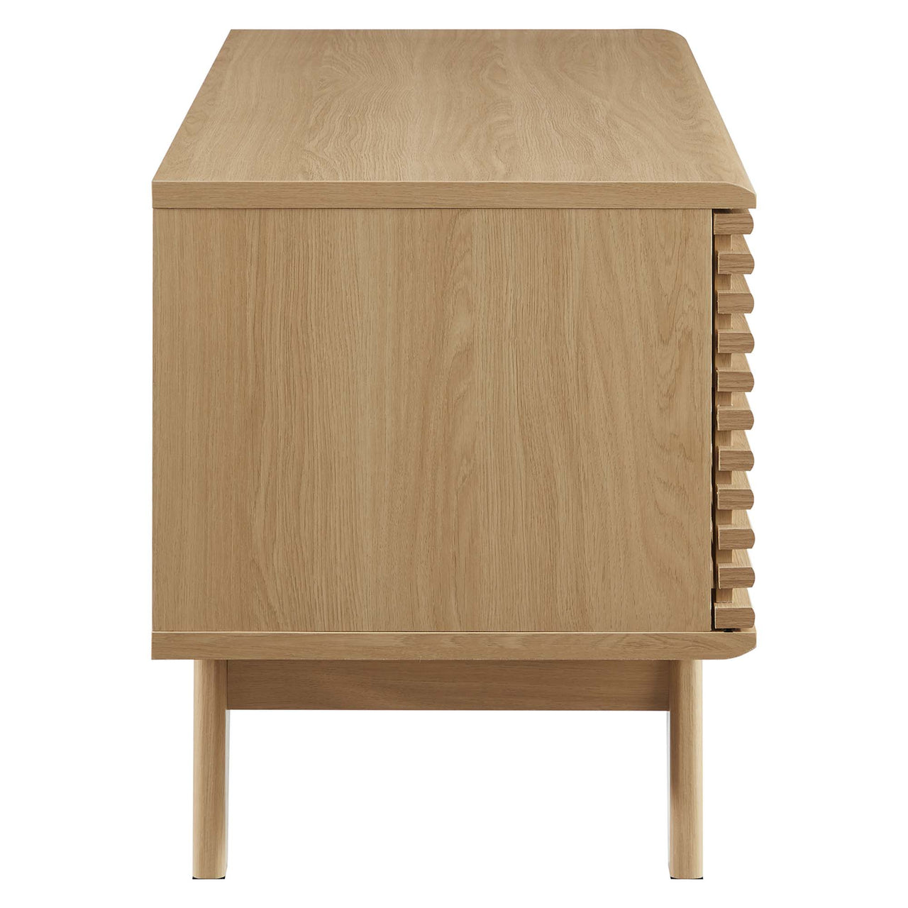 Ventral Vinyl Cabinet, Medium, Oak